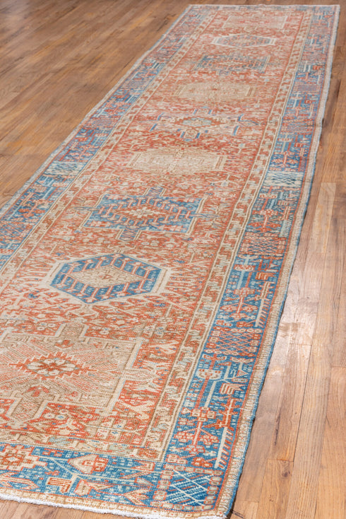 Vintage Karaje Runner Rug (3' x 16')